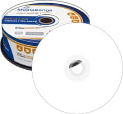 MediaRange DVD+R 4,7GB 16x, Printable, Spindle 25ks