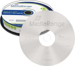 MediaRange DVD-R 4,7GB 16x, Spindle 10ks