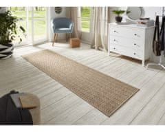 BT Carpet Behúň Nature 104267 Beige / Terra – na von aj na doma 80x150