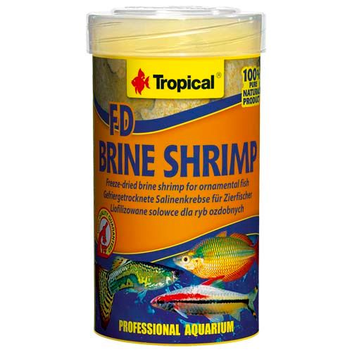 TROPICAL FD Brine Shrimp 100ml/8g lyofilizované artémie