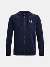 Under Armour Mikina UA Essential Fleece FZ Hood-NVY S