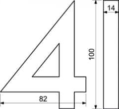 Richter Czech Domové číslo RN.100LV.4.AL.C.3D