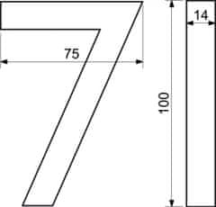 Richter Czech Domové číslo RN.100LV.7.AL.C.3D