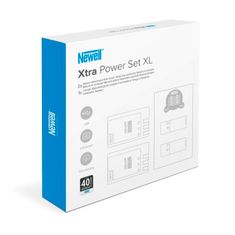 Newell Set XL USB-C Dual nabíjačka + dve batérie pre Canon LP-E17