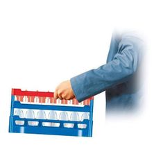 Fries Rack Systém kôš na poháre pre 36ks, 75x75 mm, pre pohár napr. ilios č.4 - 222298005, 222298006, Kit - 