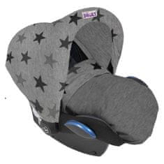 Dooky deka Blanket Grey Stars