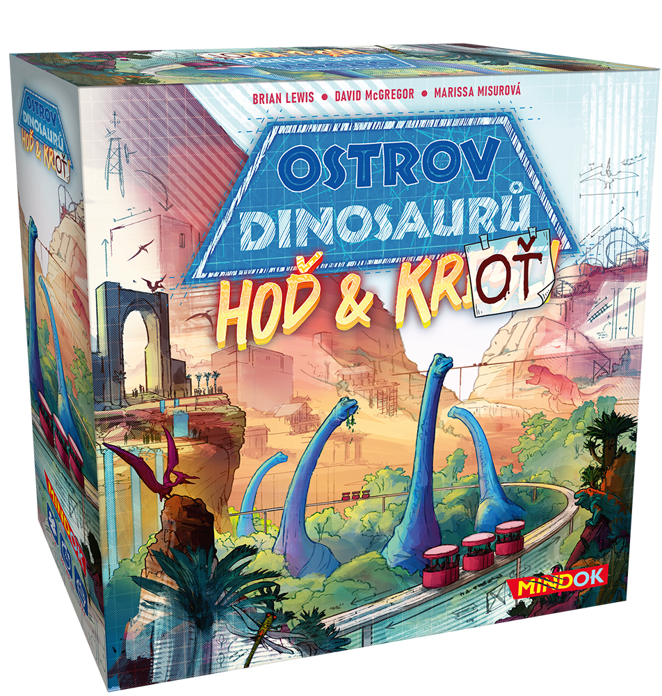 Mindok Ostrov dinosaurov: Hoď a kroť