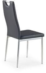 Halmar Jedálenská stolička K202, čierna