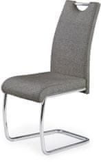 Halmar Jedálenská stolička K349, sivá