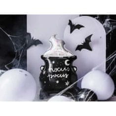 Fóliový balónik kotlík - Halloween - Čarodejnica - 48 x 80 cm