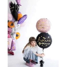 Fóliový balónik Hocus pocus - čierny - Halloween - Čarodejnica - 45 cm