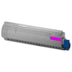 Naplnka Oki 44643002 - červený kompatibilný toner pre Oki C801 a C821