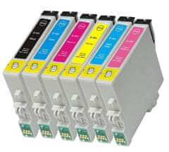 Naplnka EPSON T0487 XL - multipack kompatibilných kaziet