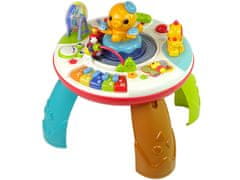 Lean-toys Interaktívny vzdelávací stôl Octopus Piano Sounds Lights