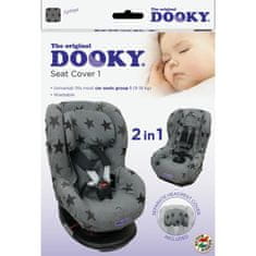 Dooky Poťah na autosedačku Seat Cover Group1 Grey Stars