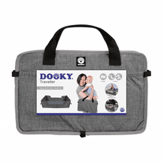 Dooky cestovná postieľka TRAVELLER Grey Melange