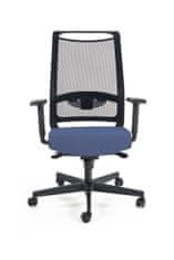 Halmar Kancelárska stolička GULIETTA ERF6026, čierna / modrá