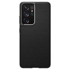 Spigen SPIGEN LIQUID AIR GALAXY S21 ULTRA MATNÁ ČIERNA