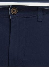 Jack&Jones Tmavomodré chino nohavice Jack & Jones Marco 33/34