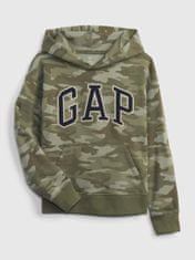 Gap Detská mikina army s logom XL