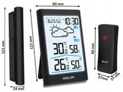 Severno Meteostanica s displejom BD-911