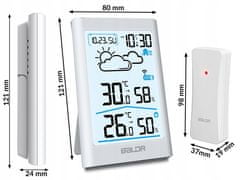 Severno Meteostanica s displejom BD-911