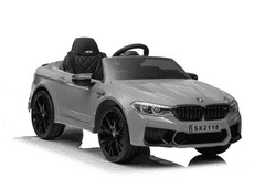 Lean-toys BMW M5 batérie auto strieborné lakované