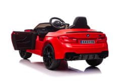 Lean-toys BMW M5 Red Battery Vehicle