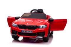 Lean-toys BMW M5 Red Battery Vehicle