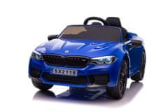 Lean-toys BMW M5 batéria Vozidlo modrá