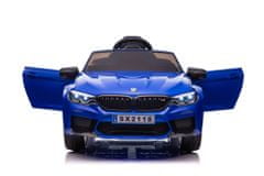 Lean-toys BMW M5 batéria Vozidlo modrá