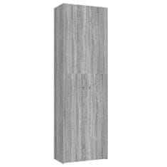 Petromila vidaXL Kancelárska skrinka sivá sonoma 60x32x190 cm spracované drevo
