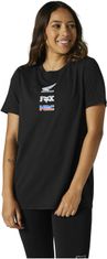 FOX tričko HONDA WING Ss dámske černo-biele XL