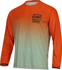 Kenny cyklo dres FACTORY 22 detský černo-oranžovo-zelený XS