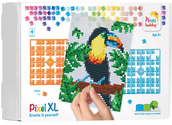 Pixelhobby Diamantová maľba - Tukan