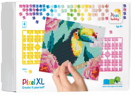 Pixelhobby Diamantová maľba - Tukan