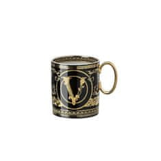 Rosenthal Versace ROSENTHAL VERSACE VIRTUS GALA BLACK Hrnček s uškom