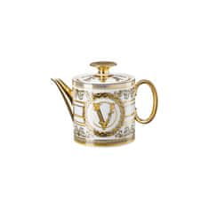 Rosenthal Versace ROSENTHAL VERSACE VIRTUS GALA WHITE Kanvica na čaj 0,9 l