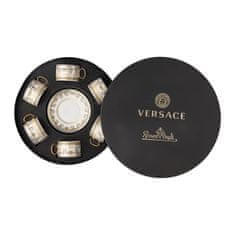 Rosenthal Versace ROSENTHAL VERSACE VIRTUS GALA WHITE Set šálok na čaj s tanierikom 6 ks