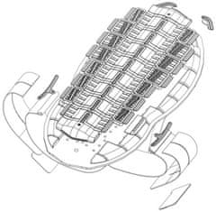 KNOX chránič chrbtice AEGIS 6 dámsky 450mm 450mm