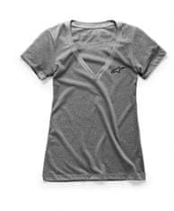 Alpinestars tričko AGELESS VNECK dámske heather černo-šedé S