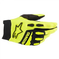 Alpinestars rukavice FULL BORE fluo černo-žlté XL