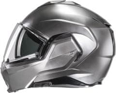 HJC prilba i100 Solid hyper silver XS