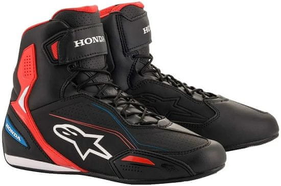 Alpinestars topánky FASTER-3 Honda černo-modro-červené