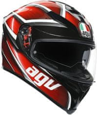 AGV prilba K-5 S Tempest černo-červená ML