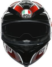 AGV prilba K-5 S Tempest černo-červená ML