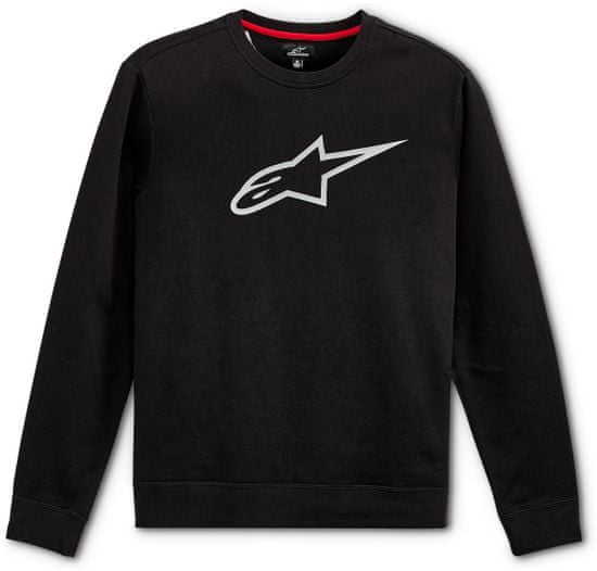 Alpinestars mikina AGELESS CREW Fleece černo-biela