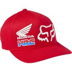 FOX šiltovka HONDA HRC Flexfit flame modro-bielo-červená S/M