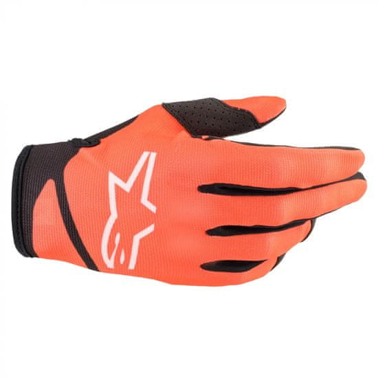 Alpinestars rukavice RADAR černo-oranžovo-biele