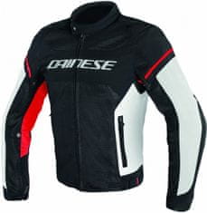 Dainese bunda AIR FRAME D1 TEX černo-bielo-červená 46